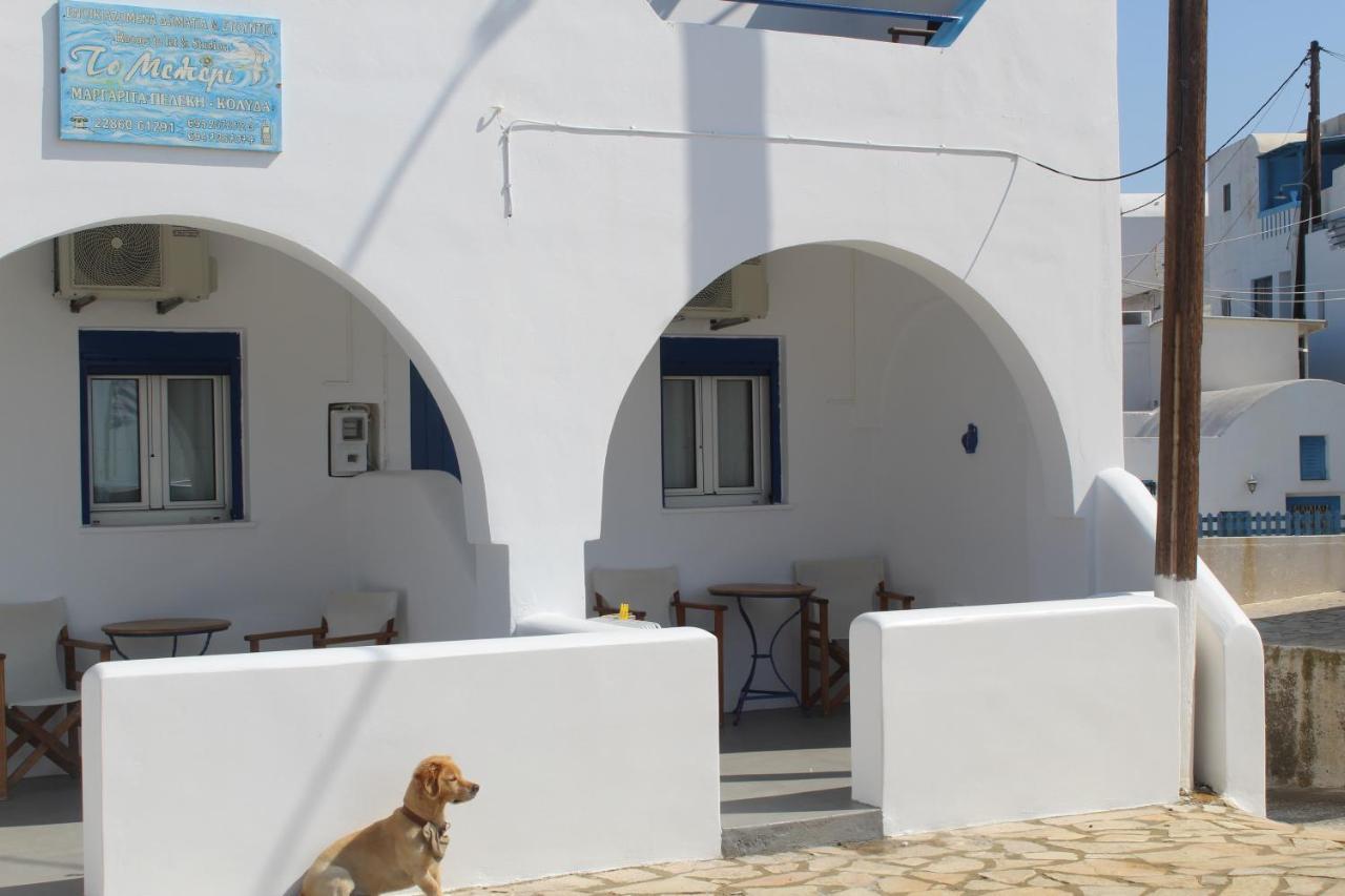 Meltemi Rooms And Studios Anafi Bagian luar foto